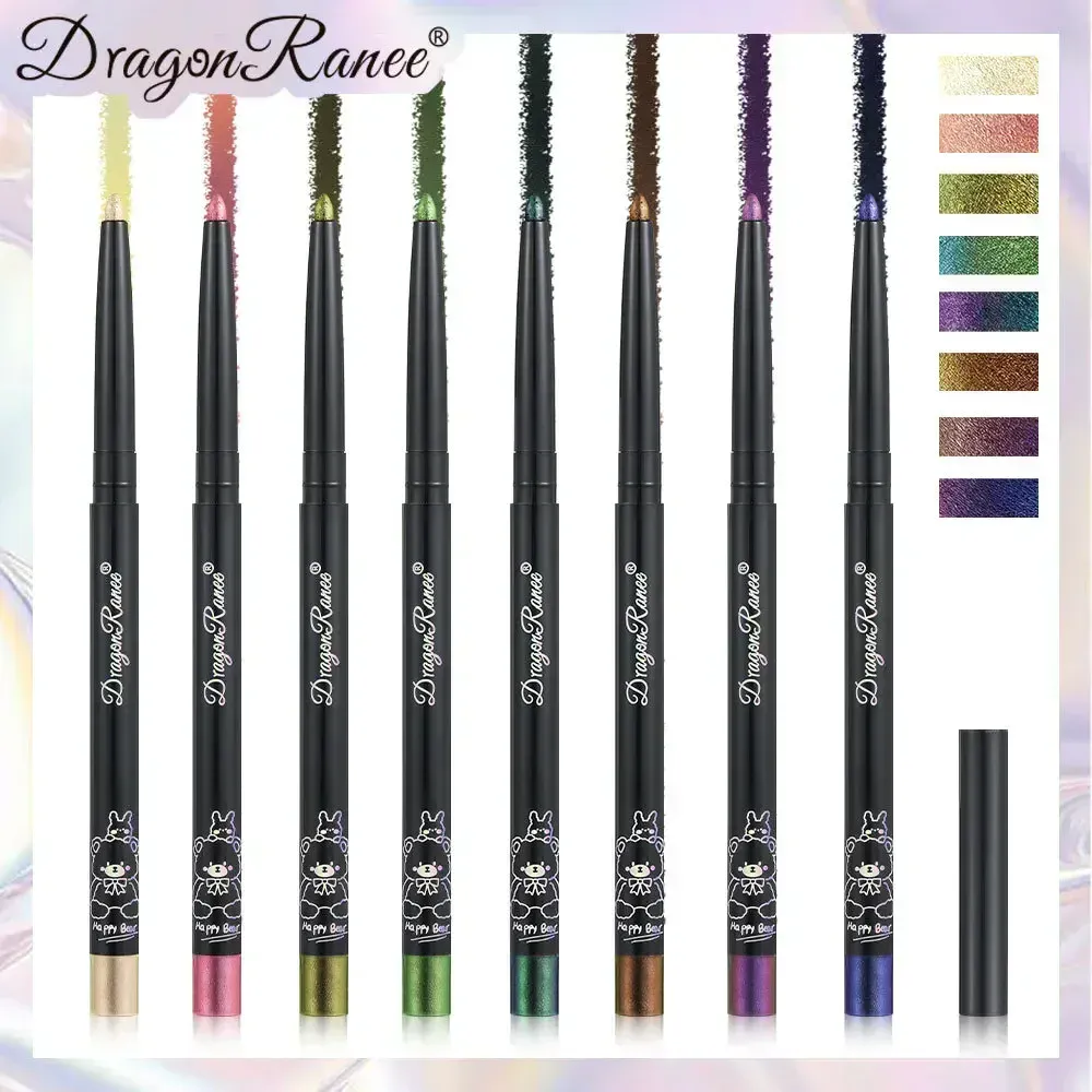 MultiChrome Aurora Chameleon אייליינר עיפרון נצנצים מתמשך צללית שוכבת תולעי משי עט עמיד למים יופי קוסמטיקה איפור עיניים