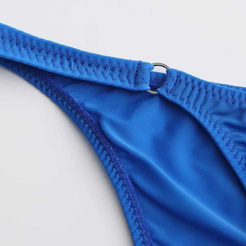 Men's Half-covered Butt Briefs Bulge Pouch Comfortable Underwear Gay Lingerie Sexy U Convex Belt Loop Low Waist Underwear