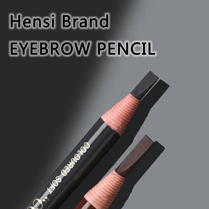 10 τεμ. Επωνυμία Hengsi Pull Peel Μολύβι φρυδιών Καφέ Μαύρο Αδιάβροχο Βελτίωση Φρυδιών Χονδρική Καλλυντικά μακράς διαρκείας για αρχάριους