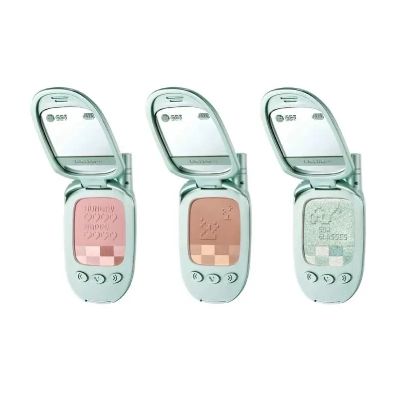 Σετ δώρου Little Ondine Makeup Cream Balm Lip Glaze Μολύβι φρυδιών & Setting Powder Beauty Collection