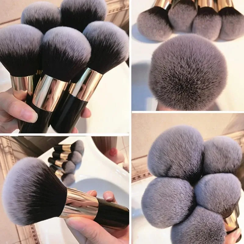 1-3PCS Malaking Sukat na Makeup Brushes Foundation Powder Face Blush Brush Soft Face Blush Malaking Cosmetics Soft Foundation Make Up Tools