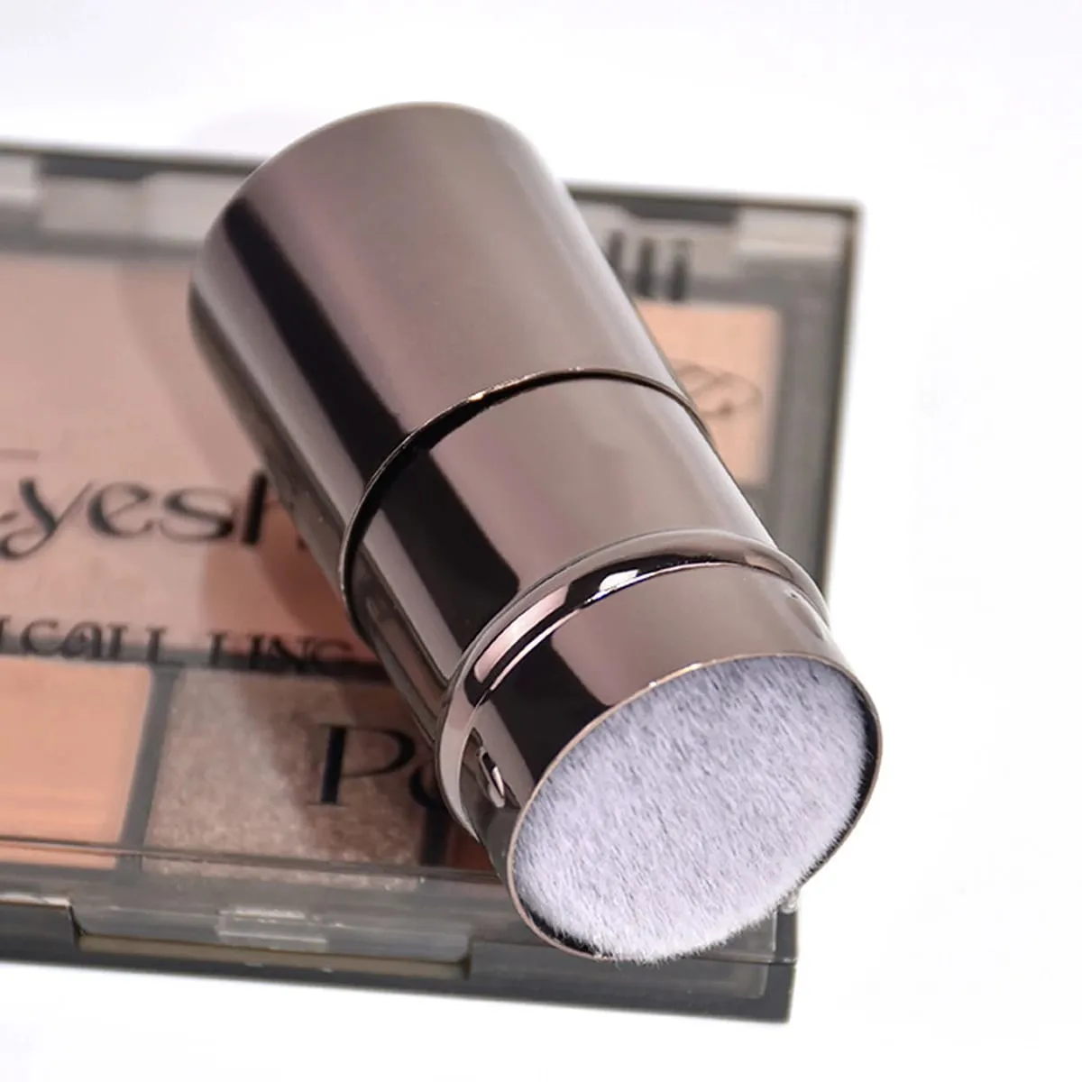 1pc Naiuurong Blush Brush Kabuki Foundation Brush Soft Fluffy Powder Contour Makeup Brushes Portable Makeup Tools