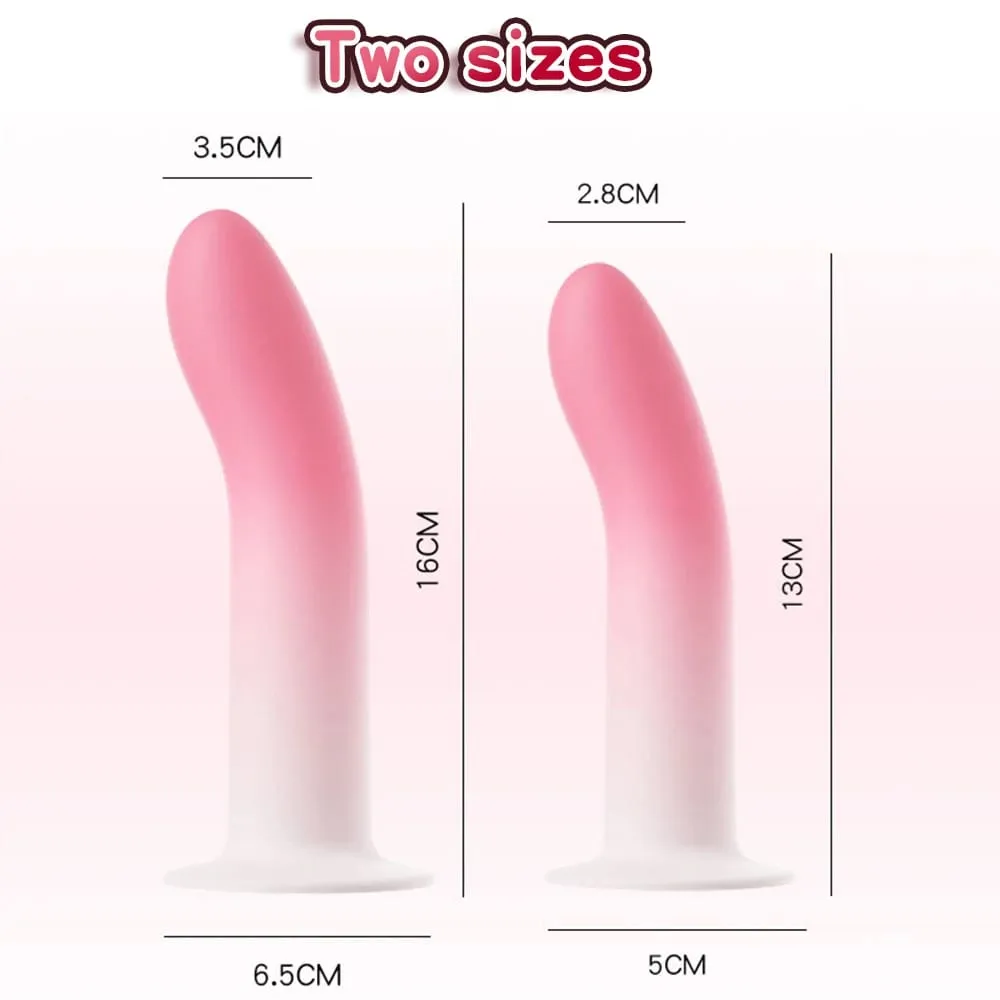 דילדו סיליקון נוזלי גמיש למתחילים G Spot כלי עיסוי אישי כוס יניקה פקק אנאלי לעיסוי פרוזטה צעצוע מין נשי