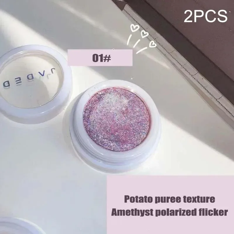 Μονόχρωμη σκιά ματιών Glitter Gold Shining Brighten Eyes Μακιγιάζ Μακιγιάζ μακράς διαρκείας Μακιγιάζ ματιών Brightening Pearlescent Shimmer Eye Shadow