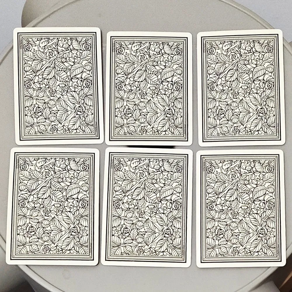 RWS Playing Card Deck: 78-Card Poker Deck Illustrated with RWS Images Combines Tarot and Playing Cards 9*6cm Double-embossed