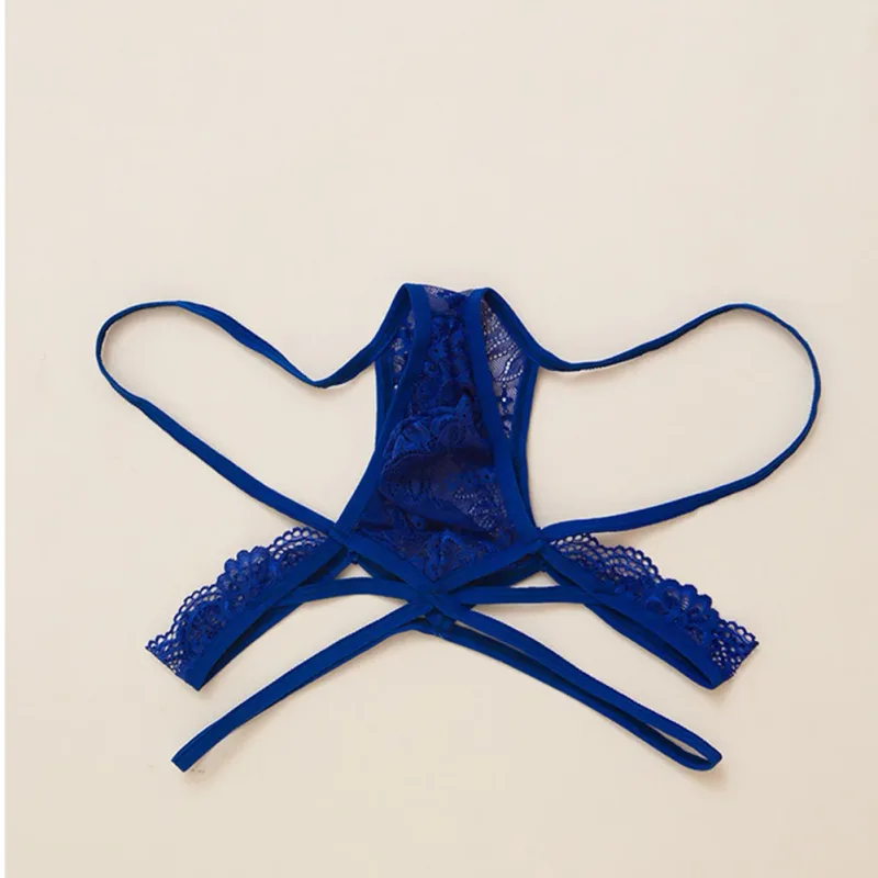 Men Sexy G-String Underwear Sexy Tоy Mens See Through For Lingerie Lace Femboy Bulge Pouch Low Rise Thong Summer Men's Panties