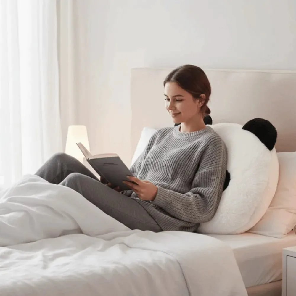 Kitömött állat plüss panda párna lakberendezési hálószoba kanapé töltött panda párna 30 cm Kawaii panda dobó párnák