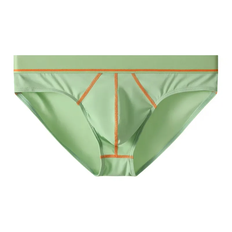 Men's ice briefs briefs Men's sensible pouch sports wicking sweat breathable mid-waist shorts