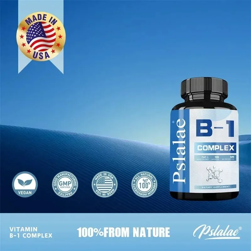 B1-vitamin komplex – Fáradtság, emésztés, stressz, hangulati képlet, fokozza az energiát és az anyagcserét