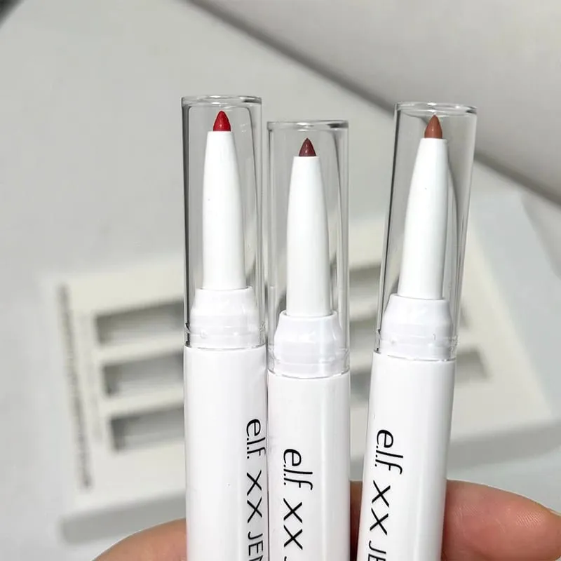 Elf Celebrity Limited Co-branded Double-ended Smooth Lip Liner Peptide Lipstick Lip Balm Liquid Blush Εύκολη εφαρμογή Blush Stick