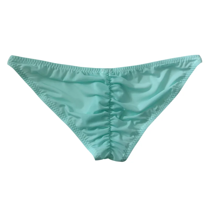 Ultra Low Waist Men's Briefs Thin Ice Translucent Sexy Underwear Comfortable Modern Fashion Buttock Highlighting Male Briefs