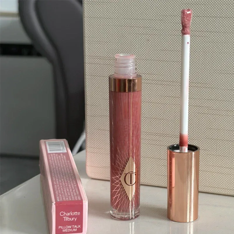 Πολυτελές CT Multicolored Water Light Lip Gloss Lasting Hydrating Lip Balm σε σχήμα καρδιάς Tip Lip Brush&Jelly Lip Gloss Makeup Gift