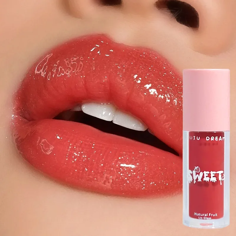 Γυαλιστερό lip gloss mirror nude lip gloss ενυδατικό λαμπερό δέρμα αδιάβροχο μακράς διαρκείας για άψογο φινίρισμα