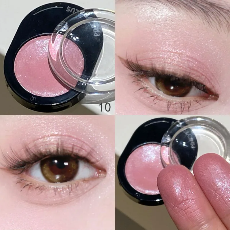 Καλλυντικά 12 χρωμάτων Diamond Shining Eyeshadow Cosmetics Μεγάλης διάρκειας Μεταξένια Εύκολη Χρωματισμός Παλέτα μακιγιάζ με σκιές ματιών φωτεινή μαργαριτάρι