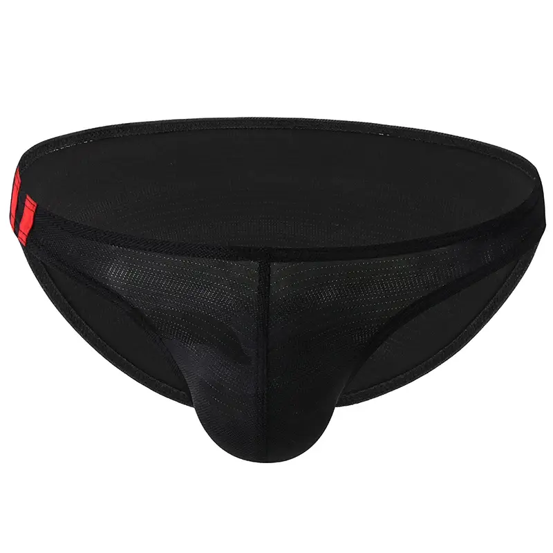 Men's Underwear Breathable Panties Fashion Printed Underpants Low Waist Lingerie Briefs