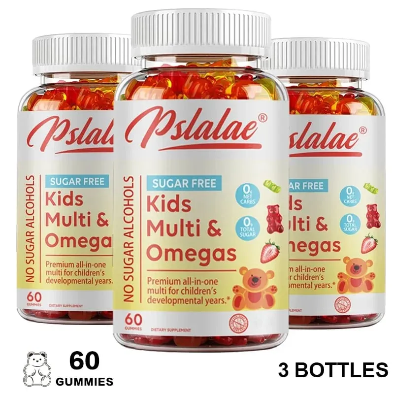 Kids Multivitamins Gummies - Ενισχύει το ανοσοποιητικό Προωθεί την υγιή ανάπτυξη του εγκεφάλου και του σώματος Παρέχει ενέργεια