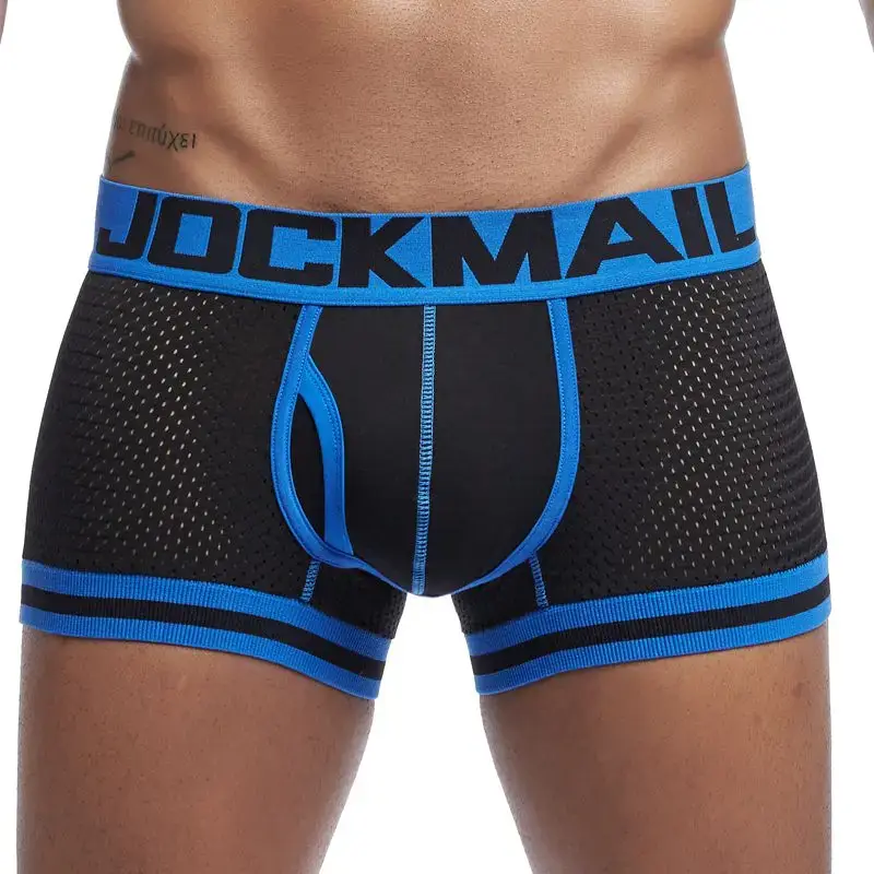 Man Underpants Boxershorts Mesh Nylon Men Boxers Male Breathable Underwear Men’s Panties Boxer Quick Dry Sports Fitness