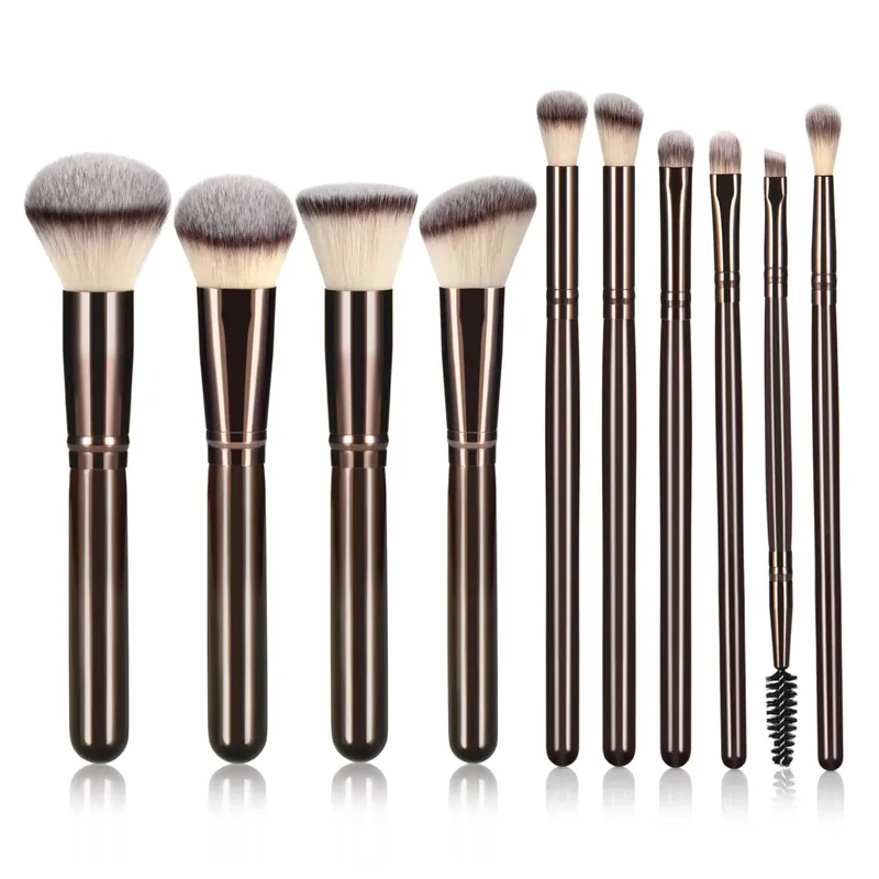 Soft Fluffy Makeup Brushes Set Eye Shadow Foundation Women Cosmetic Powder Blush Blending Beauty Make Up beauty Tool