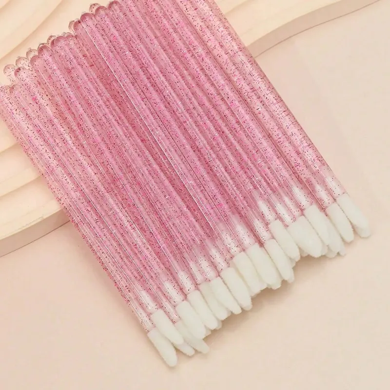 50Pcs Crystal Eyelashes Brush Comb Disposable Eye Lashes Extension Mascara Wands Makeup Professional Makeup Beauty Tool — image 22