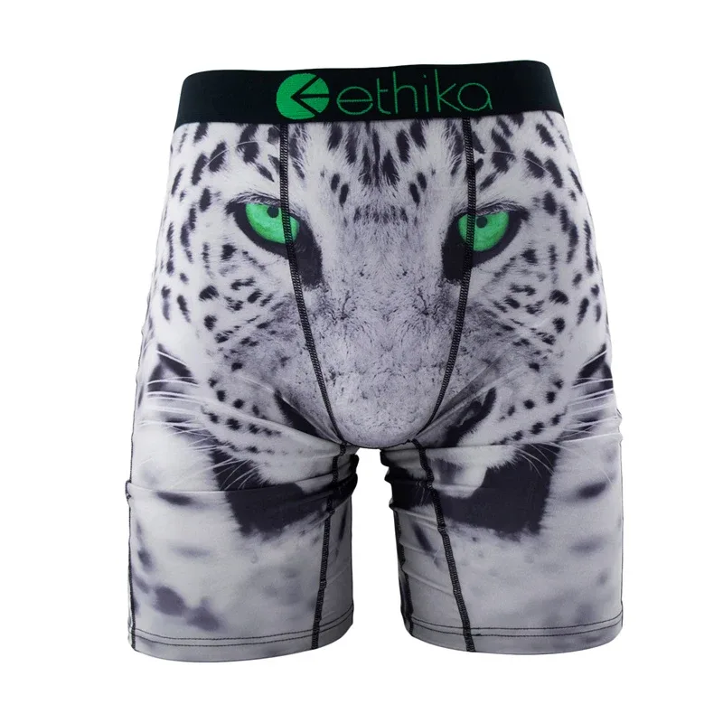 1Pcs Men Underwear Boxers Breathable Mesh Crotch Mens Panties Plus Size S-3XL Summer Man Underpants Men's Boxers Briefs