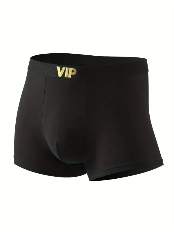 3/10 Piece Set of Men's Underwear Black Color Classic Fashion Men Underpant High Stretch Boxer Shorts Plus Size Teenage Panties