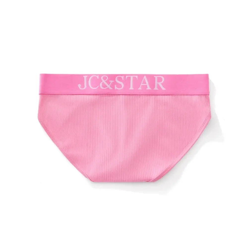 Athletic High Cut Design Sexy Man's Underwear Briefs Underpants Ribbed Cotton Sports Comfort Men Bikini Slip Men's Tanga Briefs