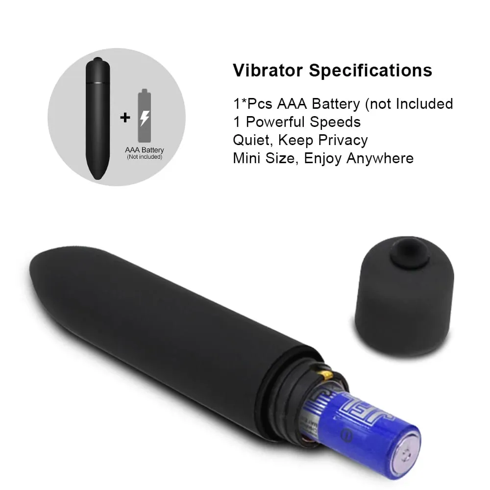 Mini Size Bullet Vibrator Butt Plug for Men Women Anal Plug Beginner Battery Powered Prostate Massager for Gay Adult Sex Toy