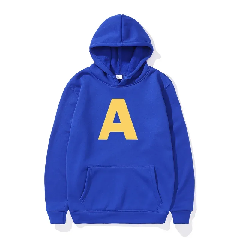Alvin and The Chipmunks_ The Squeakquel's Pullover Woman Manfashion Drop Bahu Sweater Tersedia untuk Best Friend Hoodie