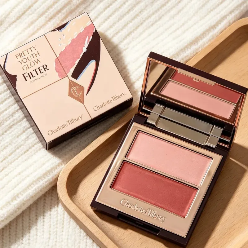 Charlotte Tilbury CT Blush Set Blush Liquid Blush Cushion Pen Δίχρωμο Highlights 4-Colors Blush Platte Makeup Cosmetic Beauty