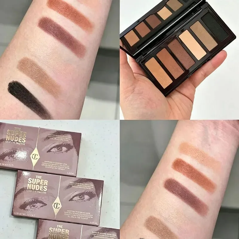 Mode Bestseller CT Merk Make-up 6 Kleuren Oogschaduw Disc 8.2g Matte Parel Afwerking Naakte Kleur Serie Schoonheid oog Cosmetica