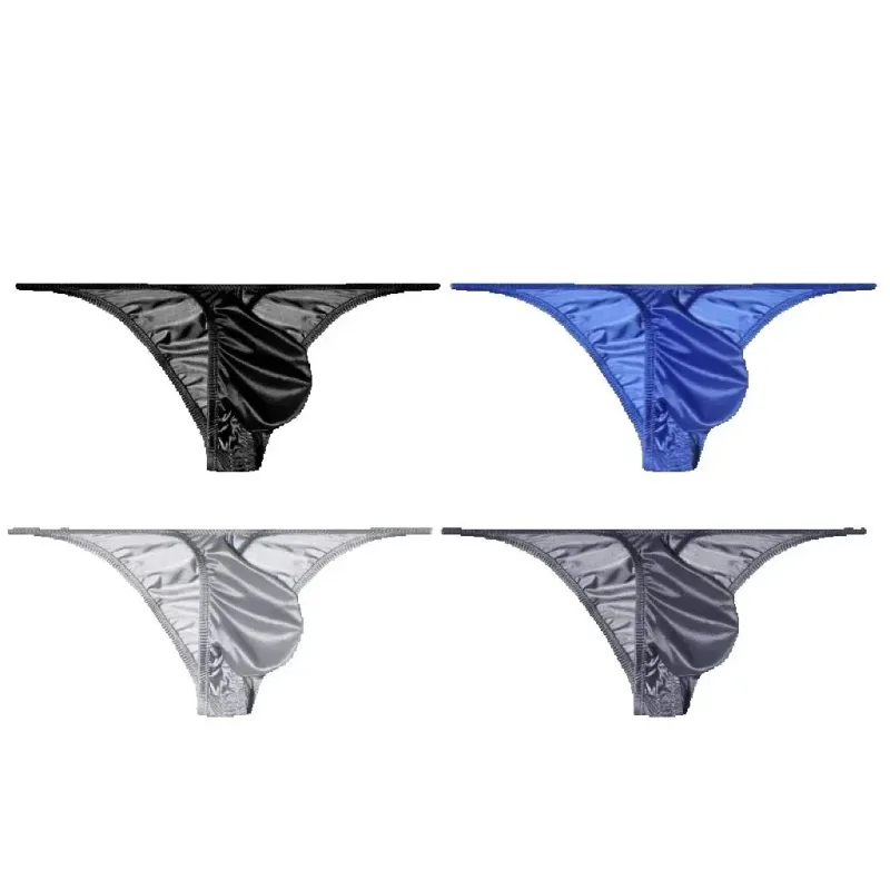 Underwear men's briefs personalized Shining underwear man black Red Blue party Underwear A888
