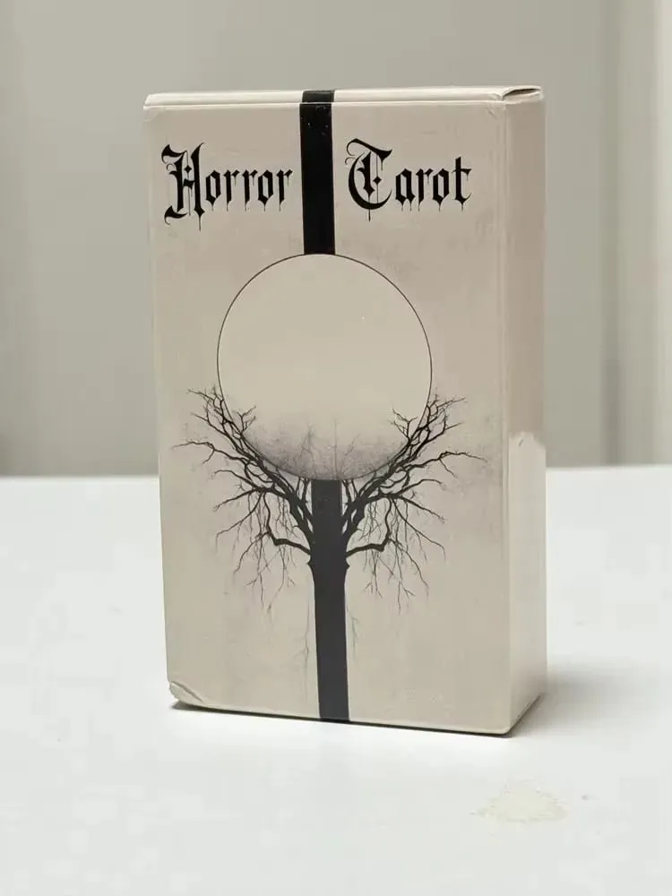 Gothic Horror Tarot Cards Wait 78 Tarot Επιτραπέζια παιχνίδια Αναψυχή Διασκέδαση Οικογενειακές συγκεντρώσεις Γοτθική γέφυρα Ταρώ