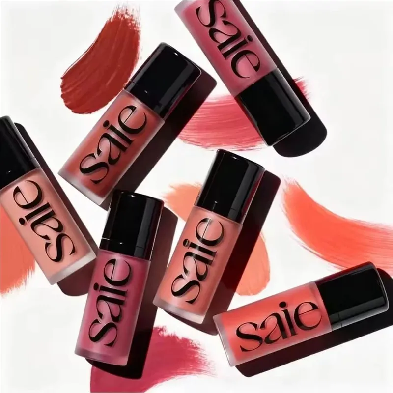 ΝΕΟ Saie Glowy Super Gel Starglow/Liquid Blush Moisturize Base Makeup Highlighter για Dewy Makeup Hydrating Antioxidant Repaire