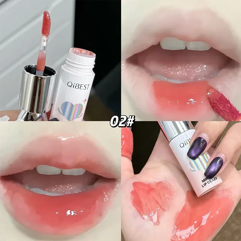 Liquid Lip Gloss Lipstick Glossy Finish High-Shine Losting Moisturize Αντικολλητικό Γυάλινο Lip Glaze Μακιγιάζ Lip Stain Pigment