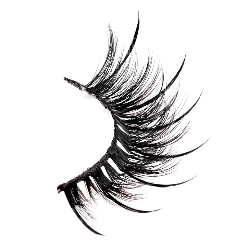 Wet Lash Spikes Volume Fluffy Full Strip Lashes Αξεσουάρ Μακιγιάζ Faux Mink Eye Lashes Πωλητής Wet Manga Lashes Ψεύτικες βλεφαρίδες