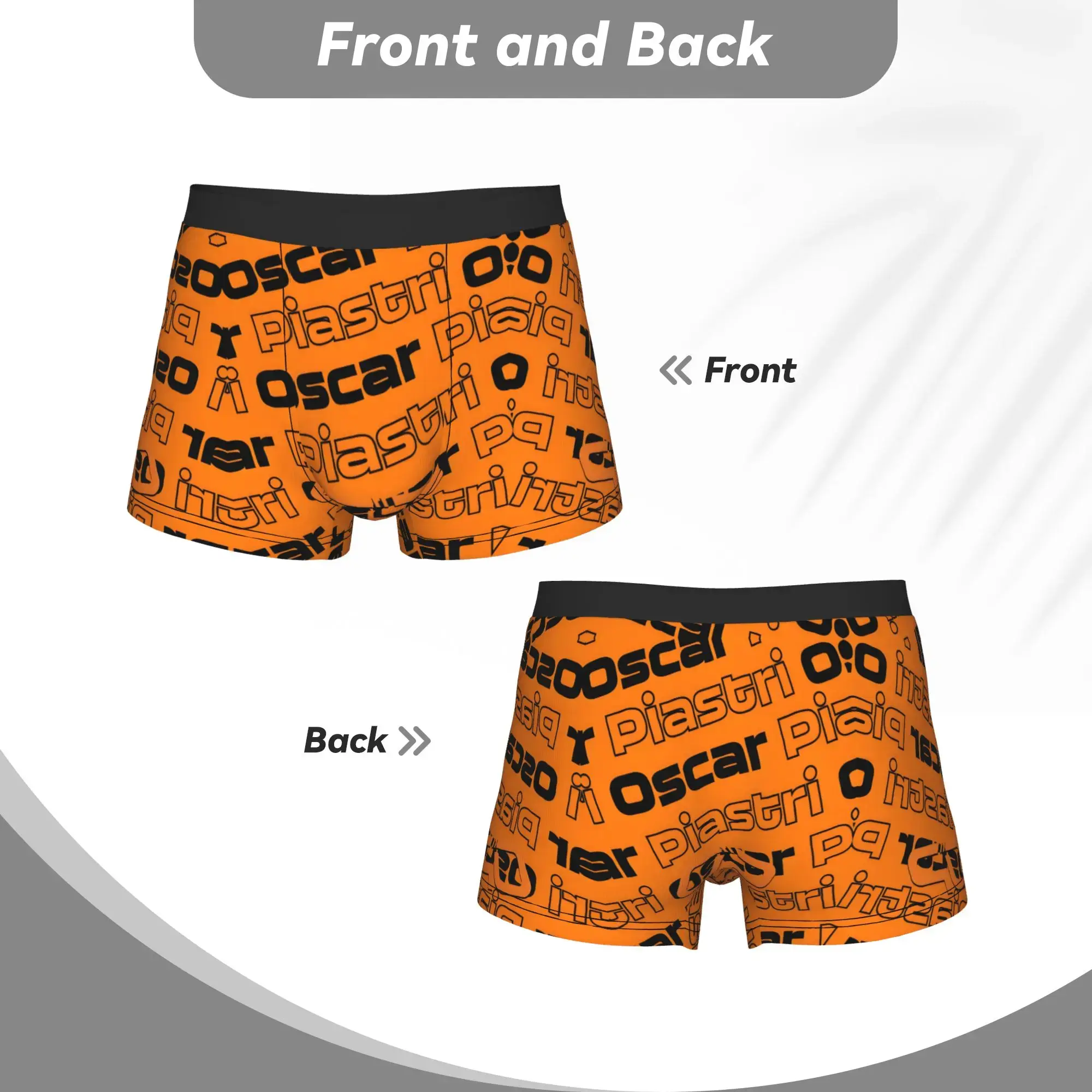 Novelty O-Oscar P-Piastri OP 81 Boxers Shorts Panties Male Underpants Breathable Australian F1 Racing Driver Briefs Underwear