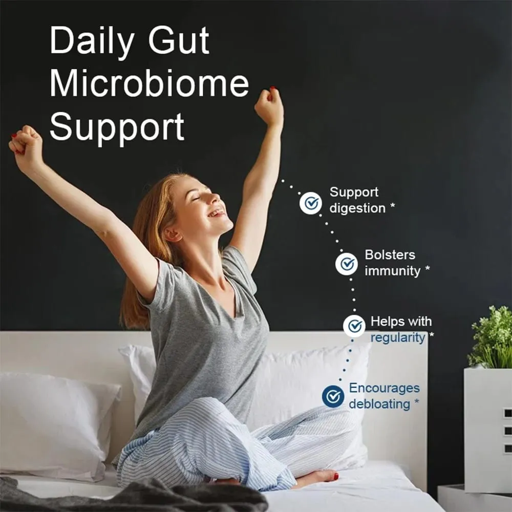 Probiotics + Prebiotics - Improve Digestion & Immunity Relieves Constipation Colon Detox Support Intestinal Health Supplement