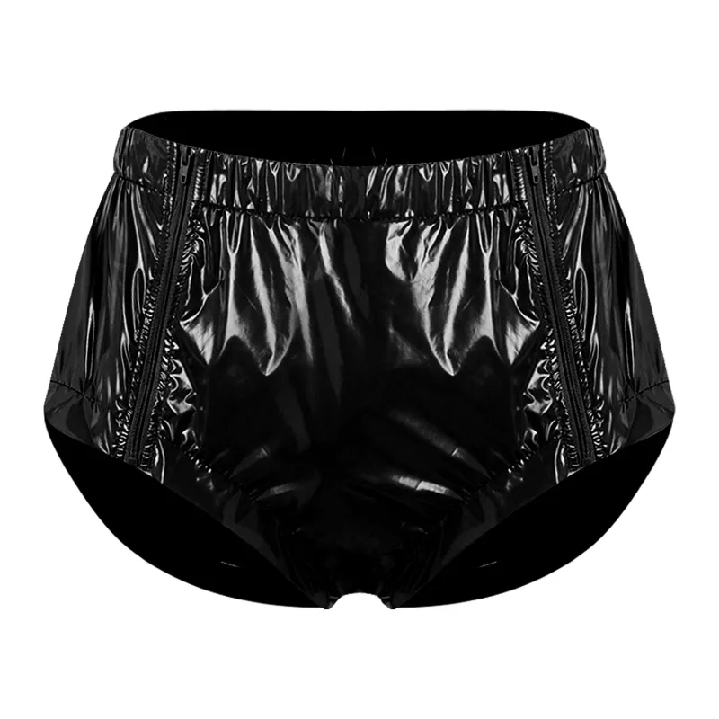 Men Waterproof Diaper Cover Elderly Bedridden Leak-proof Incontinence Briefs Tear-away Washable Adaptive Underwear Swimwear