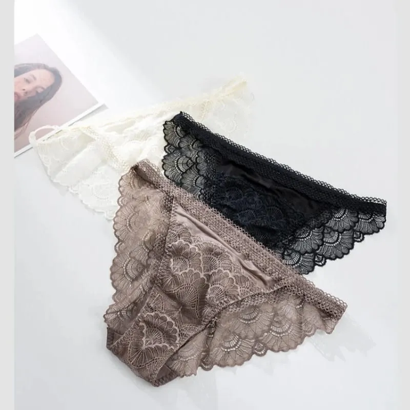 Birdtree Real Silk Bra Brief Σετ Γυναικεία Triangle Cup Εσώρουχα Χαμηλή μέση Δαντέλα Κομψά Σετ Άνοιξη 2026 Νέο A61815JF