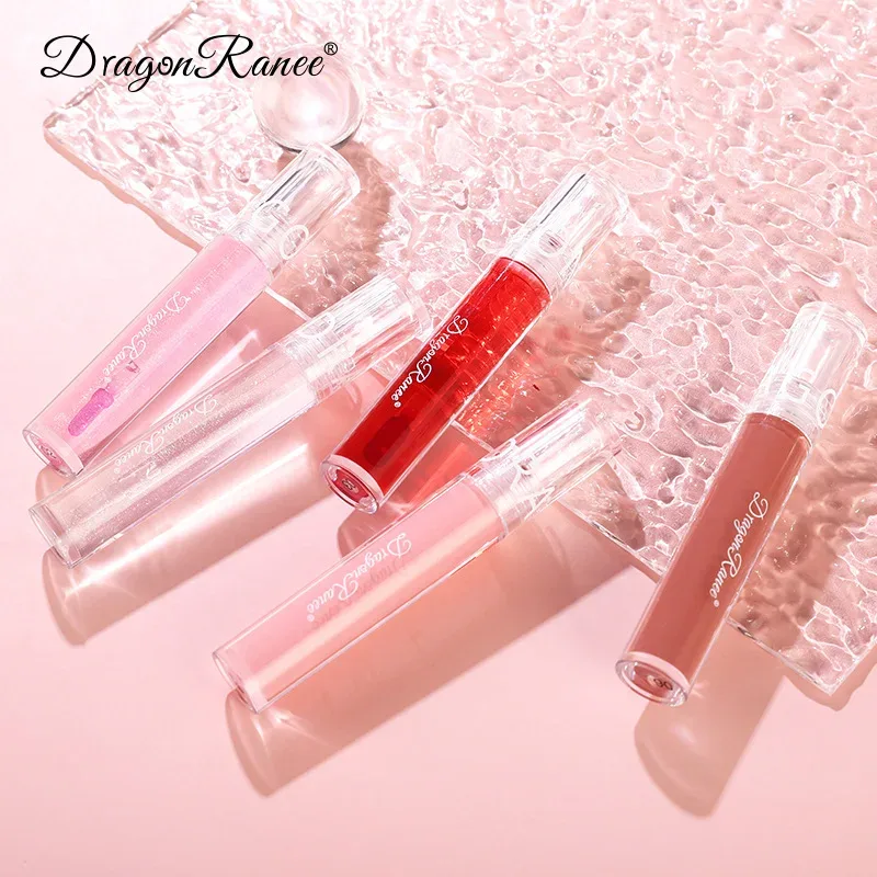 Mirror Water Gloss Lip Glaze שפתון נוזלי לחות עמיד לאורך זמן זכוכית ליפ גלוס גלוס שקוף כתם שפתיים