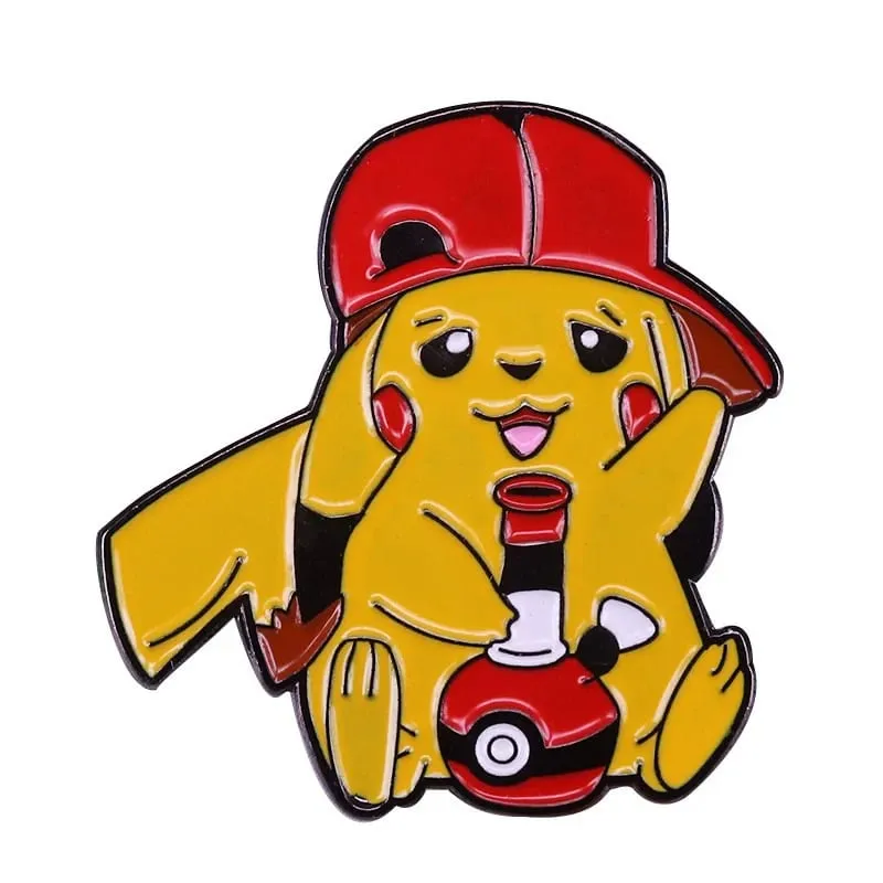 Cute Cartoon Pokemon Pikachu Lapel Pins for Backpack Enamel Pin Badges Brooch for Clothes Fashion Jewelry Holiday Gifts