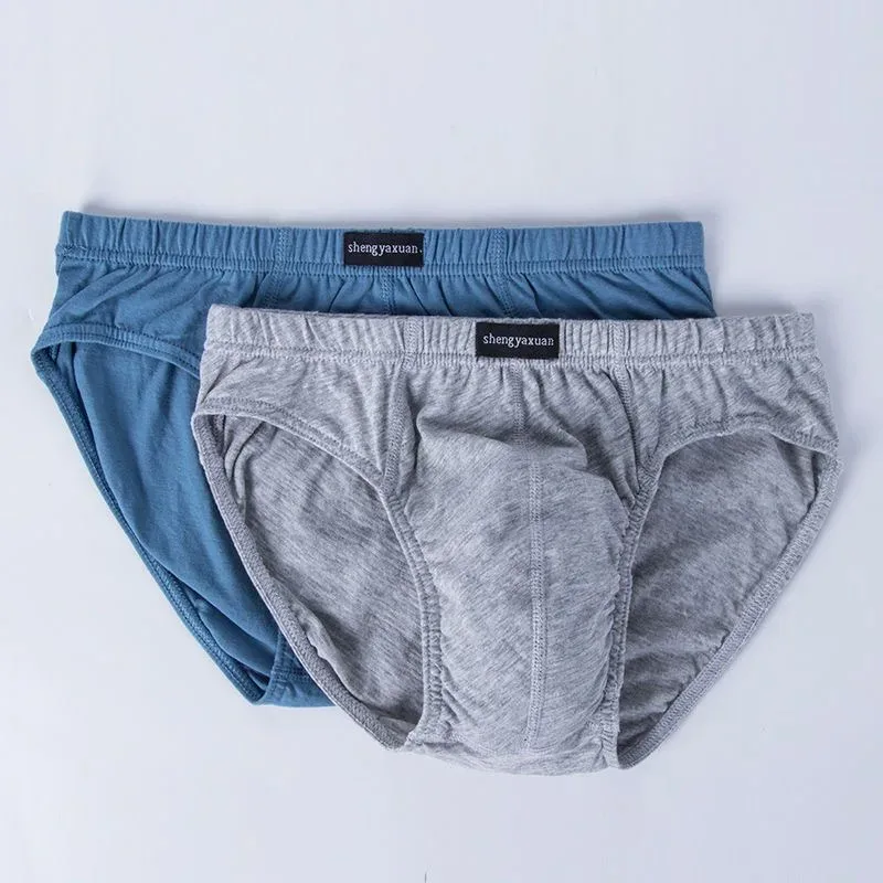Cotton Underpants for Men Briefs Male Underwear Knickers Panties Pant Shorts Sexy Undies in Sizes XL to 6XL 2/3/4/5 Pcs/Lot