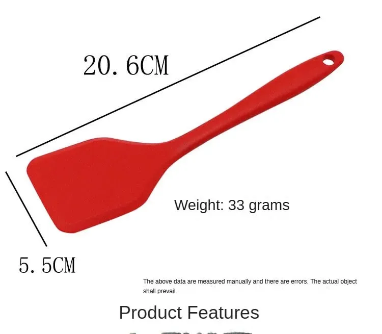 1 db szilikon főzési szivárgás spatula sűrű lapát sült halomlett lapát tapadásmentes spatula konyhai főzőeszközök