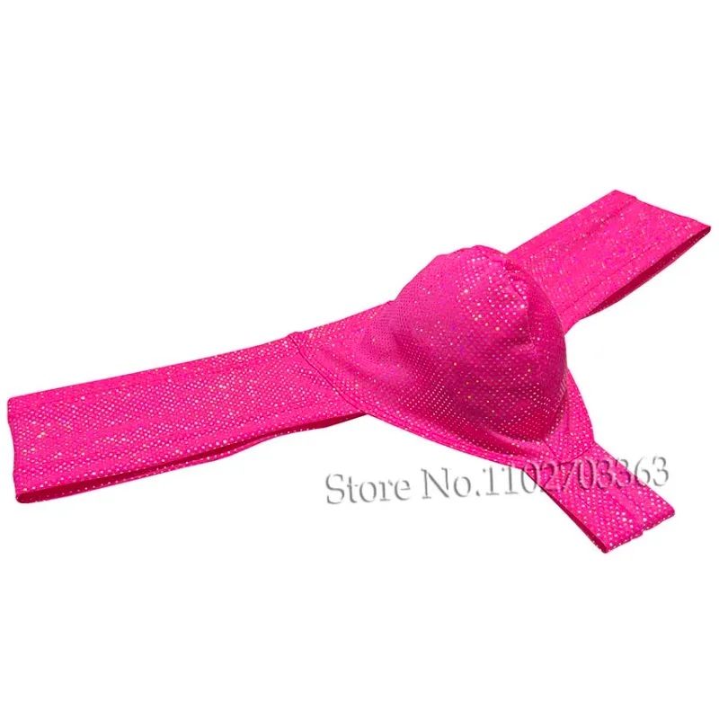 Cheeky Bikini Brief Men's Underwear Thong Contour Pouch Tangas Male Lingerie Bikini Briefs Beach Micro Underpants Soft Wet Look