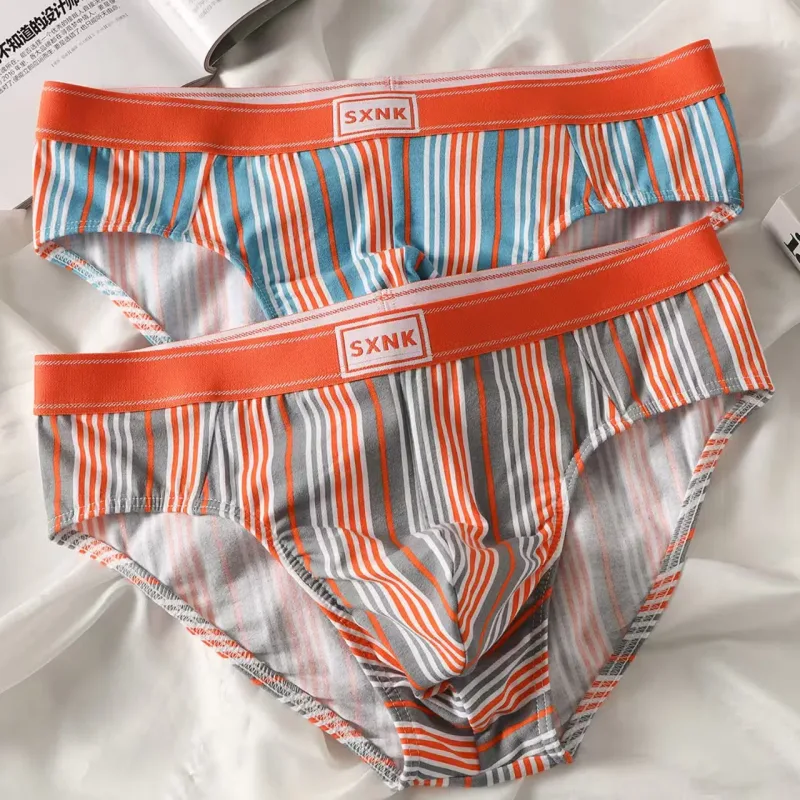3PCS Men's Letter Briefs Underwear Comfortable Panties Shorts Sexy Gifts for Man Underpants