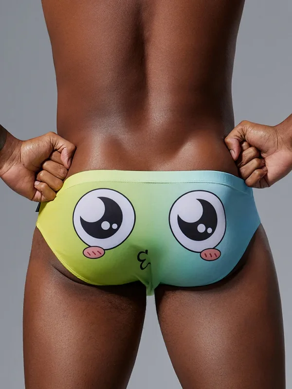Men's triangular underwear with ice silk thin design, fast drying, high elasticity, low waist, sexy, slim fit, youth fashion