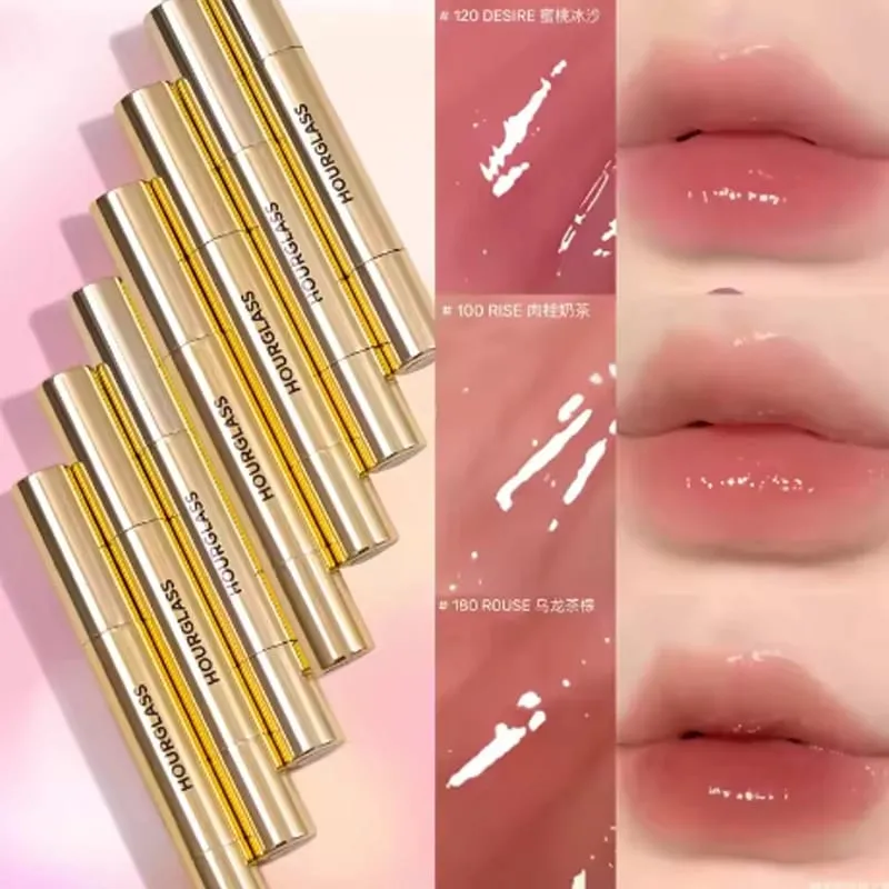 Hourglass Unreal Nude Liquid Texture Powder Blusher Full Clear Color Cheek Fluidity Easy Push Away Create Natural Woman Makeup