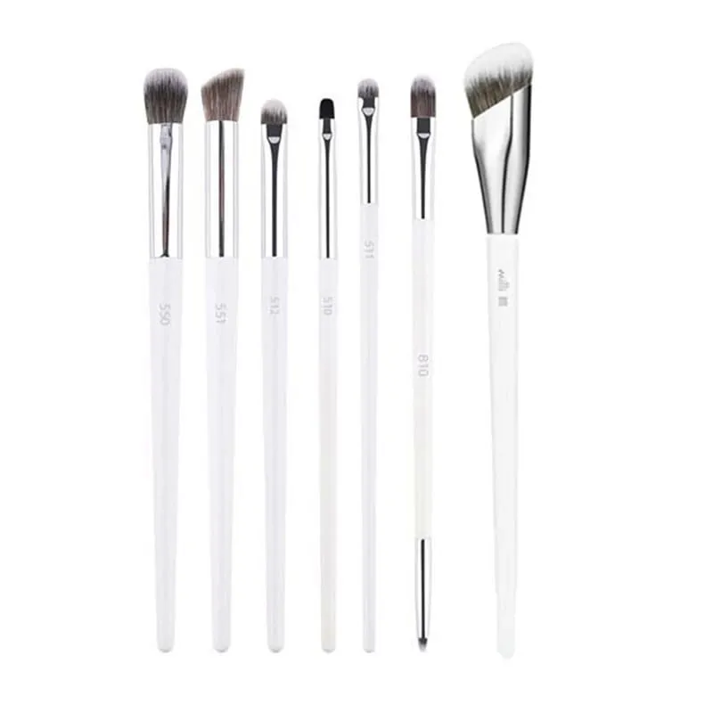 1pc White Powder Makeup Brushes 3D Liquid Foundation Base Make up Brush Eyeshadow blending Detail Face Eye Concealer Beauty tool