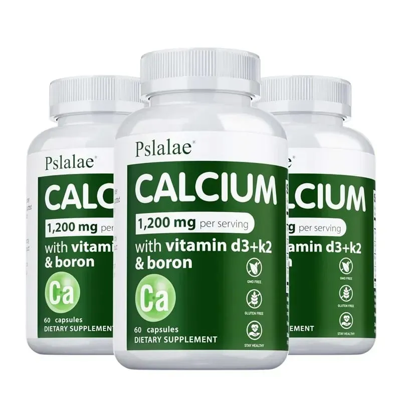 Calcium Supplement - Nagpo-promote ng Calcium Absorption Nagpapalakas ng Enerhiya Malakas na Buto Sinusuportahan ang Kalusugan ng Puso at Muscle Non-GMO