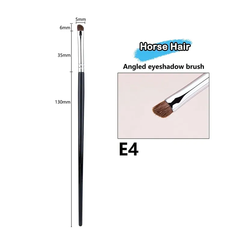 Maliit na Smoky Liner Makeup Brushes Eyeliner Smudge Brush Precision Smudge Makeup Brush Horse Hair Eyeshadow Smudge Brush